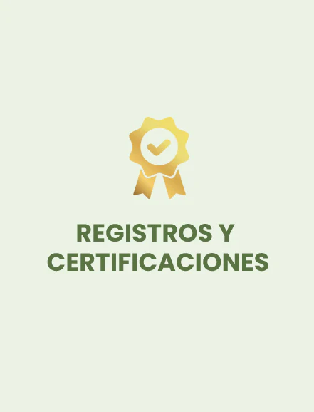 Registros y certificaciones